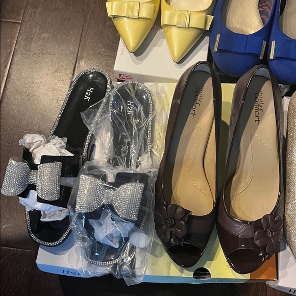 Lot of women Elegant  Women's Shoes sz10 and 11, some are new - Picture 7 of 12